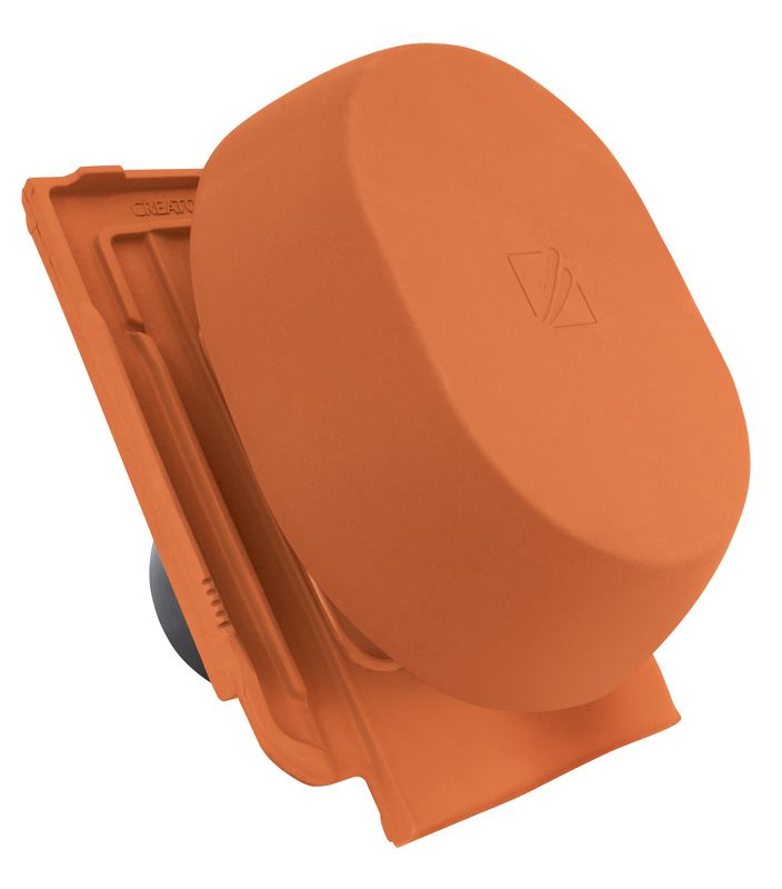 HAR SIGNUM ceramic vapour vent DN 160 mm, incl. sub-roof connection adapter