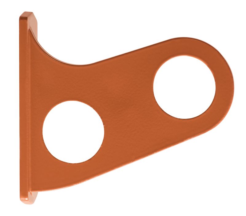 Mountain snow guard pipe support