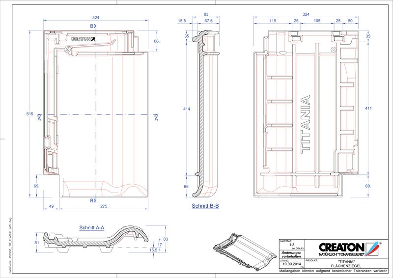 Product CAD file TITANIA field FLA
