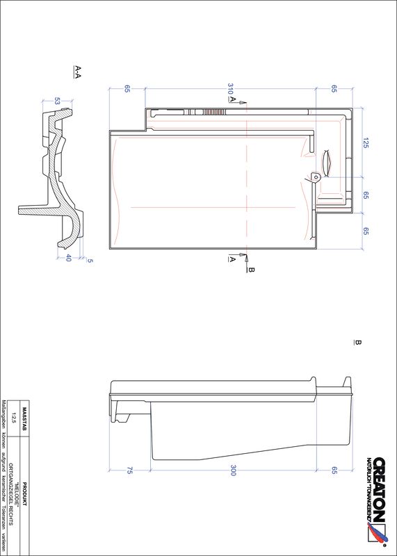 Product CAD file MELODIE verge right OGR