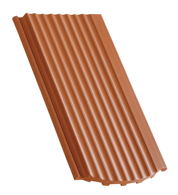 Side interlock tile, ridged surface segmented cut field ventilating tile