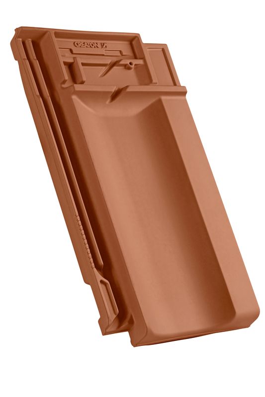CAN ridge connection ventilating tile