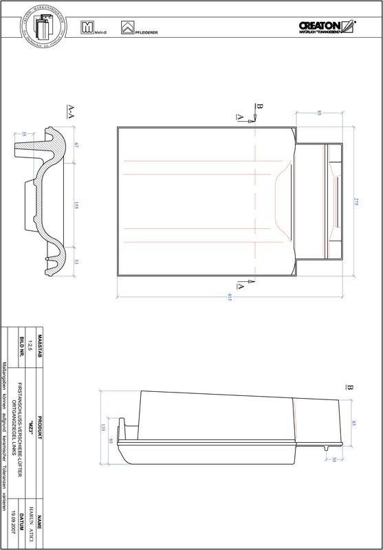 Product CAD file MZ3 adjustment range, verge left VSBOGL