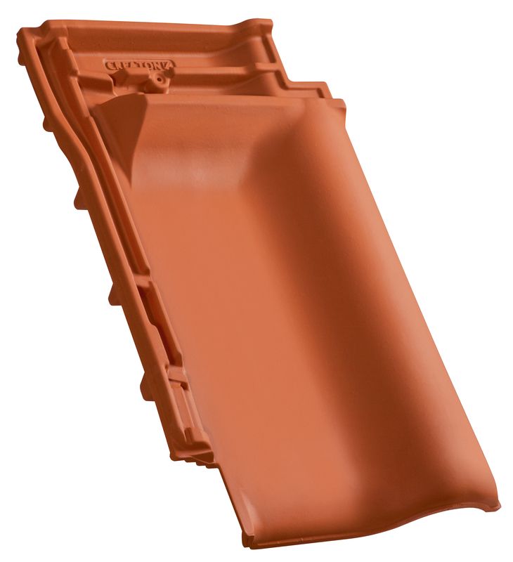 TIT ridge connection ventilating verge tile right