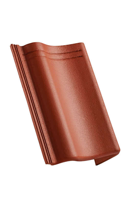 VER concrete verge tile right 120 mm notch
