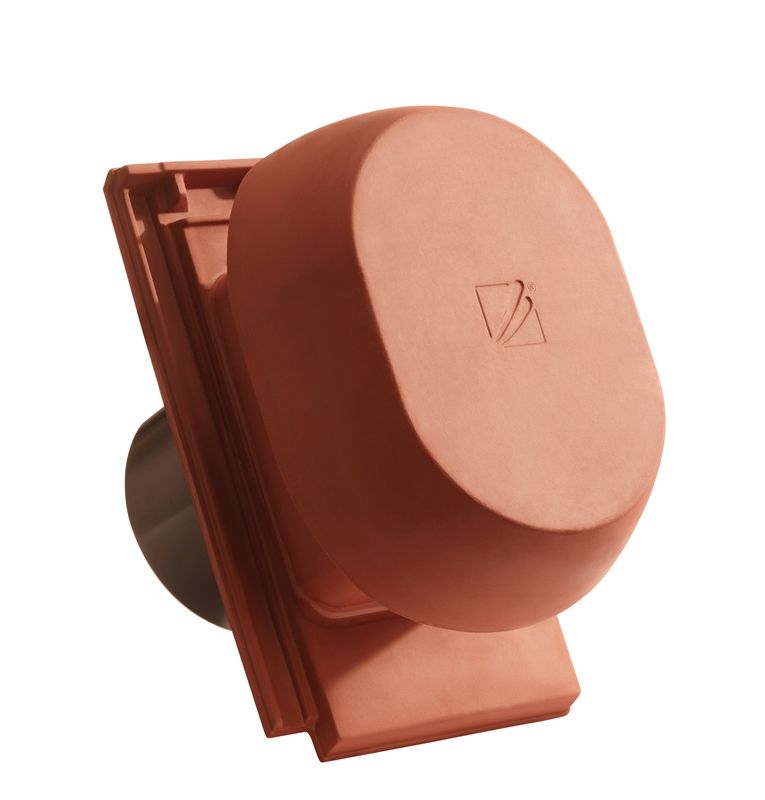 DOM SIGNUM ceramic vapour vent DN 200 mm, incl. sub-roof connection adapter