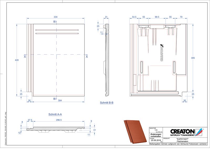 Product CAD file KAPSTADT field Faechenstein