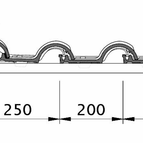 Drawing ETRUSKO verge left with barge board OBL