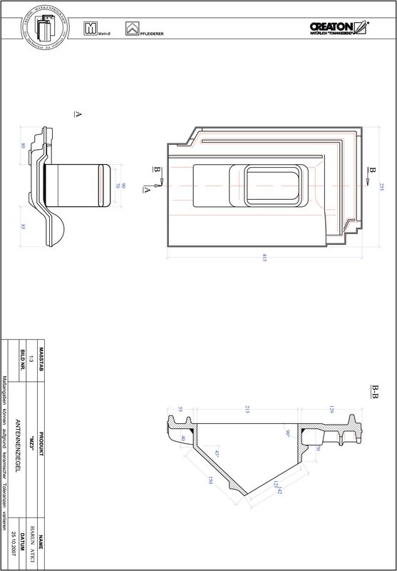 Product CAD file MZ3 Aerial ANTENNE