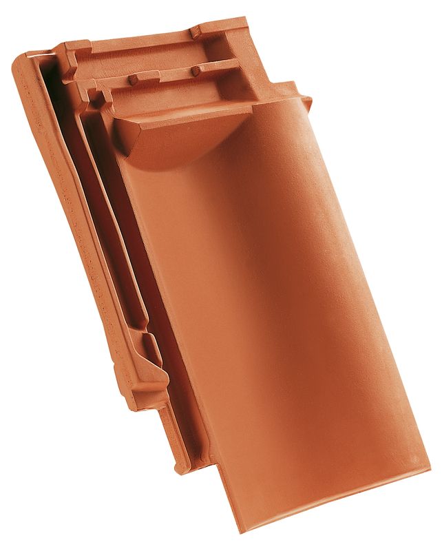 SIN ridge connection ventilating tile