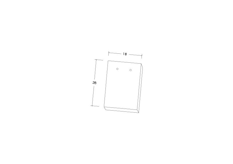 Drawing KLASSIK KERA-Traufziegel