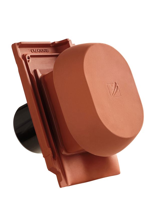 MZ3 KLASSIK SIGNUM ceramic vapour vent DN 160 mm, incl. sub-roof connection adapter