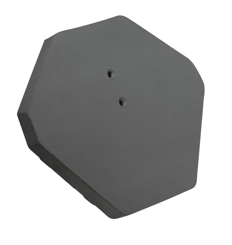 Ridge starter and termination plate ceramic PG GUT (CLAY)