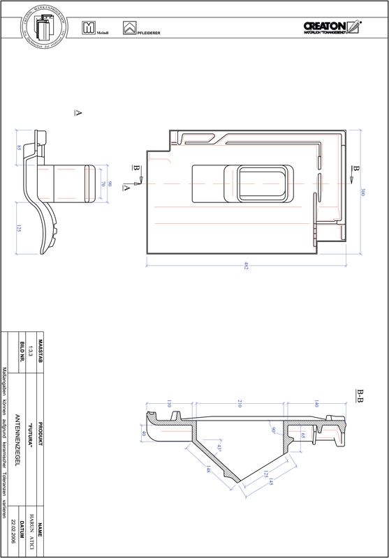 Product CAD file FUTURA Aerial ANTENNE
