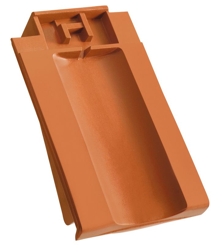 OPT ridge connection ventilating verge tile right